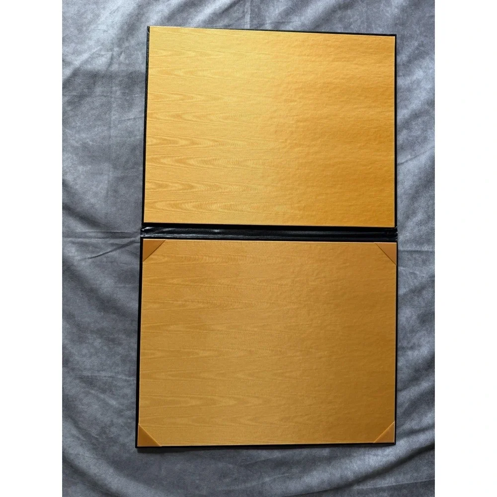 Black Diploma Cover Folder Presentation Case - Colleges & Universities Theme